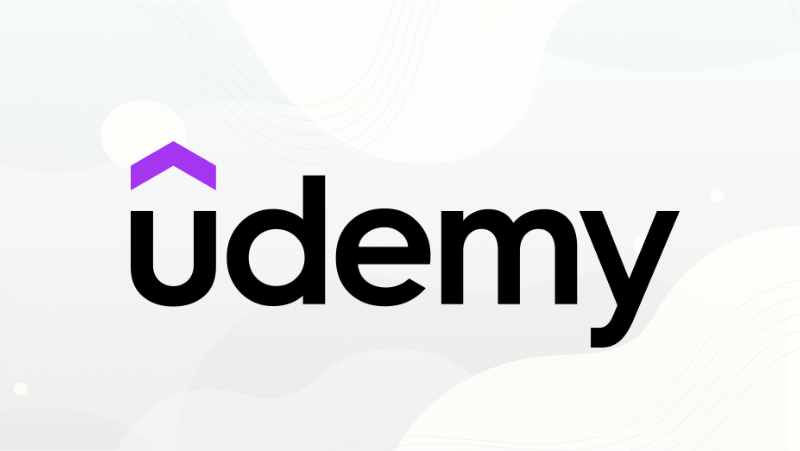 Logo de udemy, plataformas de e-learning